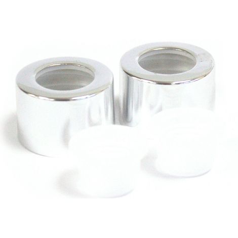 Capuchon pour RDBot -11/12/13/14/15/16 - 3cm - Dessus Argenté- Vendu par 1 (1/2)