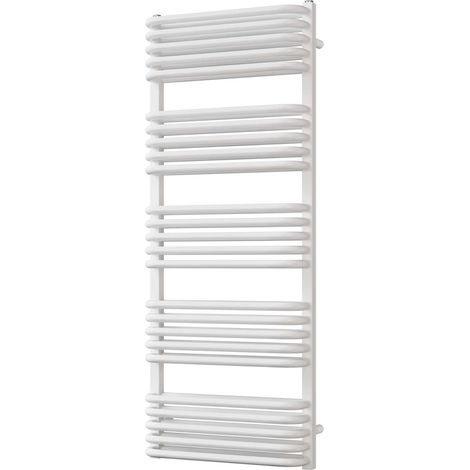 Crossmoor - White Towel Radiator - H1269mm x W500mm (1/3)
