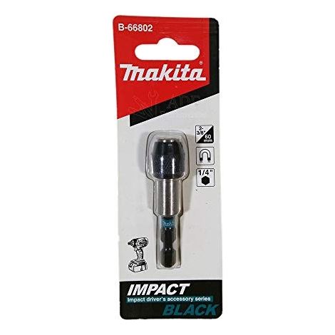 Makita – Porte-embout de visseuse 145mm pour vis bois et métal – Vissage rapide en série – B66802