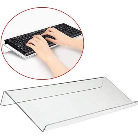 Support de clavier incliné, support de clavier ergonomique pour les jeux vidéo et la dactylographie (1/3)