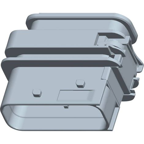 TE Connectivity Boîtier femelle pour platines série HDSCS, MCP Nbr total de pôles 15 1-1564530-1 1 pc(s) (1/2)