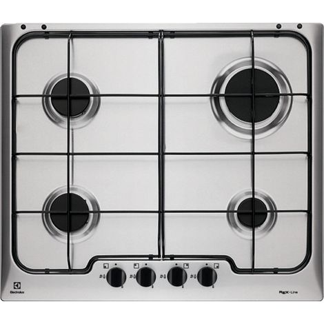 Electrolux RGG6242OOX Edelstahl Eingebaut 59 cm Gas 4 Brenner