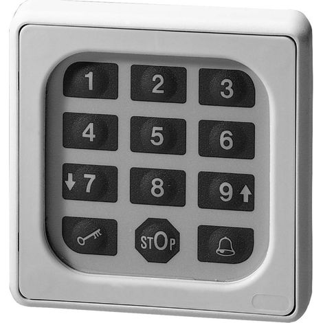 Somfy 9000028 Serratura codificata per apricancelli IP54, IP68 Da parete (1/2)