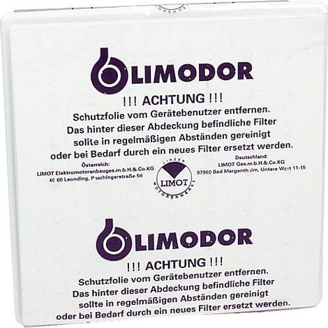 Plaque de recouvrement Limodor blanc convient pour station d'eau W2-LIM - 93 025 22