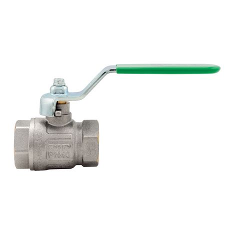 VALVOLA A SFERA IDEAL DVGW FF CON LEVA PIATTA PASSAGGIO TOTALE- 11/4 (DN 32) 30 bar / 435 psi- ITAP- pezzi 1
