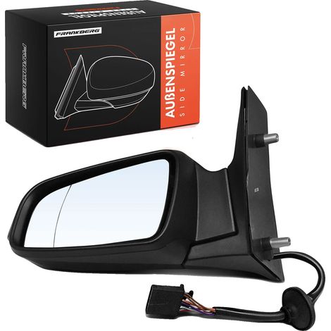 Außenspiegel, 15 cm x 10 cm x 5 cm, Kunststoffmaterial, Kompatibilität mit Opel Zafira B A05, Direkter Austausch, Hochwertiges Spiegelglas (1/5)