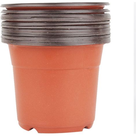 VURAHOME - Lot de 100 pots de semis en plastique de 10,2 cm, (1/5)