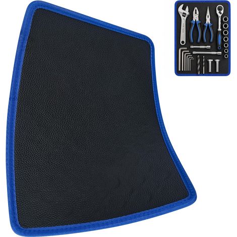 Tapis à outils magnétique avec aimant haute résistance antidérapant - Tapis de réparation pour garage, voiture, mécanicien, maison, tournevis, clé à molette, boulons (1/5)