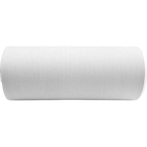 Tuyau d'évacuation de climatisation télescopique - 130/150 mm - En polypropylène - Rallonge flexible pour climatiseurs mobiles - Installation facile et durable (longueur au choix) (150 mm x 2 m) (1/5)