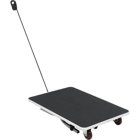 vidaXL Tavolo da Toelettatura e Tosatura per Cani Pieghevole con