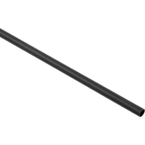 Tubo termorretráctil de 1,6 mm, color negro, contracción 2:1, longitud 1,20 m. (1/2)