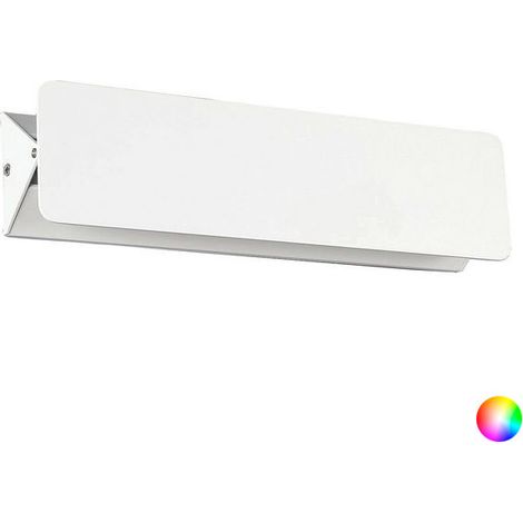 Aplique de Pared LED 10W de Aluminio Temis Blanco 3000K Blanco Cálido
