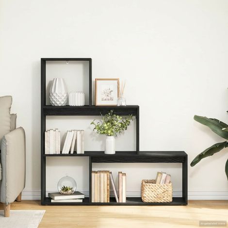 vidaXL Room Divider Bookcase 123 x 29 x 123 cm Engineered Wood (1/5)