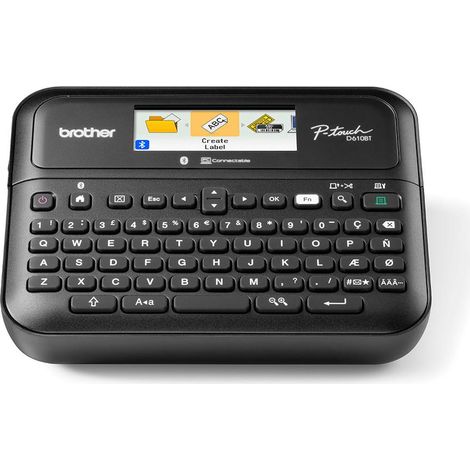 Brother PT-D610BTVP Etikettendrucker Wärmeübertragung 180 x 360 DPI 30 mm/sek Verkabelt & Kabellos TZe Bluetooth