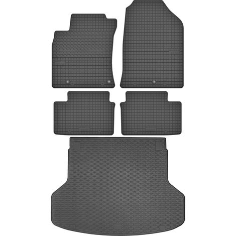 Hyundai i30 III SW Kombi de 2017 (JUEGO) - Alfombrillas de goma para coche + alfombrilla para maletero (1/5)