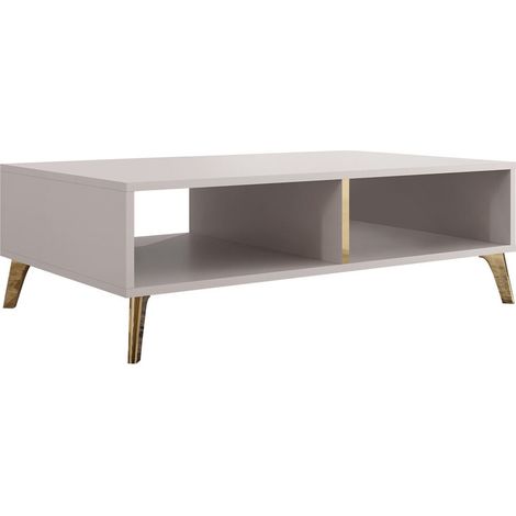 Mesa de centro Comfivo Capella, Cachemira, 32x60x100cm, Diámetro: 0, Aglomerado laminado, Angular