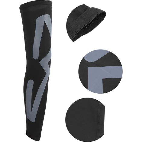 Genouillère de sport à compression élastique, protège-jambes pour basketball et équitation en extérieur, équipement de protection M (1/5)