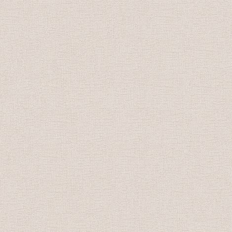 Papier peint uni idéal couloir et bureau | Papier peint beige pour chambre | Tapisserie couleur claire texturée pour salon - 10,05 x 0,53 m (1/5)