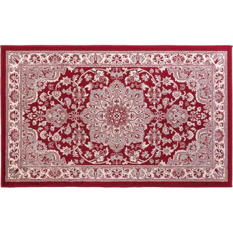 Tapis soyeux à motif oriental SAFI (1/4)
