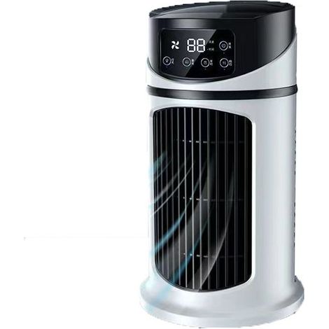 USB-Tischventilator, Sprühluftkühler, kleiner tragbarer Lüfter für Computer - KZQ (1/5)
