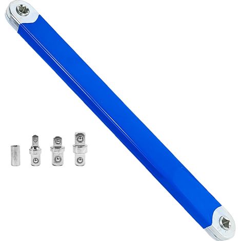 Pro Zero Offset Extension Wrench 3903515mm with 1/4, 3/8, 1/2 Adapters Offset Extension Wrench Offset Extension Wrench Offset Extension Wrench Offset Extension Wrench (1) (1/5)