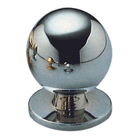 Pomolo Art.2172.003 Mm.25/B Cromo Luc. (Pz.2) - 6 Bl