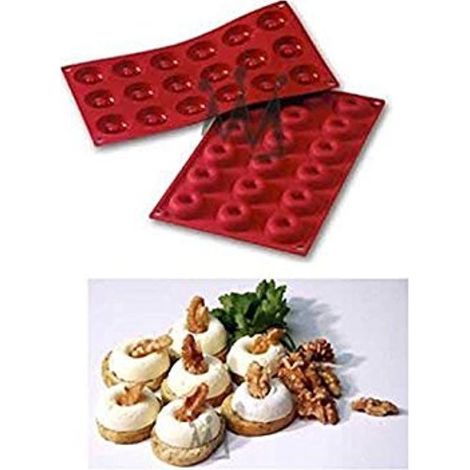 Silikomart SF010 SAVARIN - STAMPO IN SILICONE ø41 H 12 MM (1/2)