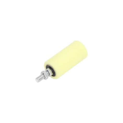 Universelle Schiebetor-Führungsrolle aus robustem, langlebigem Nylon, Schiebetor-Führungsset für 100-mm-Schiebetore – Crezuo