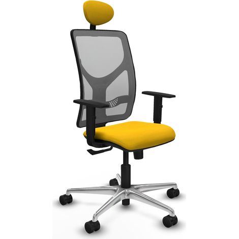 Silla de oficina piqueras y crespo Motilla gris espuma alta densidad (1/2)
