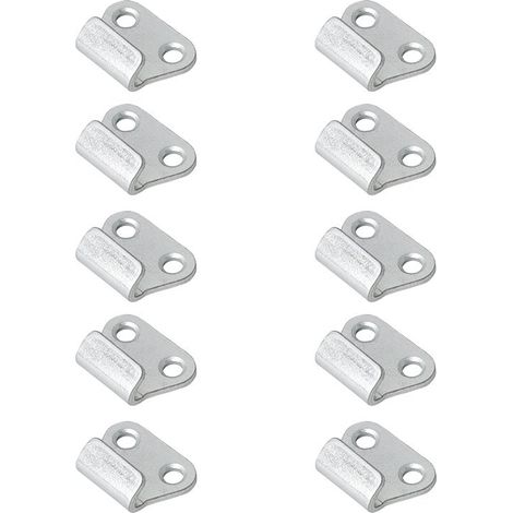 Gancio in metallo - set da 10 pezzi su cartoncino (1/5)