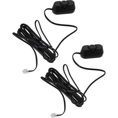 2 Pièces Télécommande de Réglage du Volume en Plastique pour Amplificateur Voiture Contrôleur de Caisson de Basses Accessoires Audio Auto Tuner Ampli Puissance Contrôle Audio (1/5)