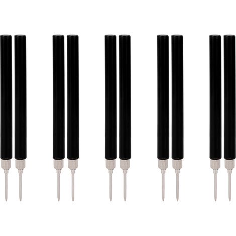 J.30015 Sonde de test pour multimètre, aiguille de test sans soudure pour tests de tension de routine, 30 Vca – 60 Vcc, courant 24 A, noir (1/5)