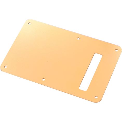 Plaque de protection ST pour guitare électrique, couvre-cavité trémolo doré (1/4)