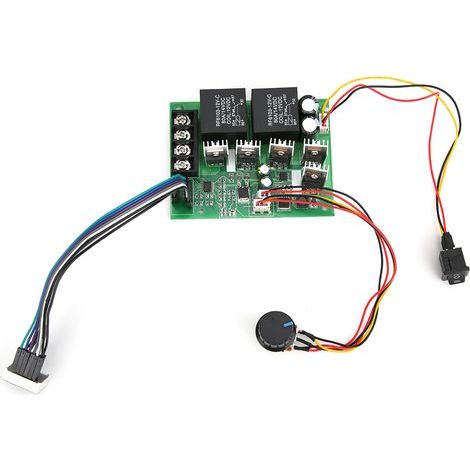 Drehzahlregler für Gleichstrommotoren, PWM-Bürstensteuerung, Vorwärts-/Rückwärtslaufschalter, 12 V/24 V/36 V, 40 A (1/5)