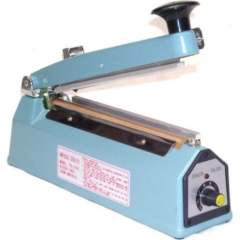 Impuls Folienschweißgerät 55480 FS 200mm x 2mm Balkenschweißgerät Balken Folie (1/5)