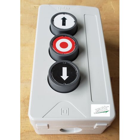 Boîte à 3 boutons (montée/descente/arrêt) KDT3 GEBA