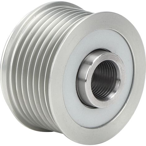 Poulie débrayable à roue libre pour alternateur F-561899, pièce adaptée Nissan Qashqai, remplacement accessoire, acier durable, compatible véhicule essence/diesel. (1/5)