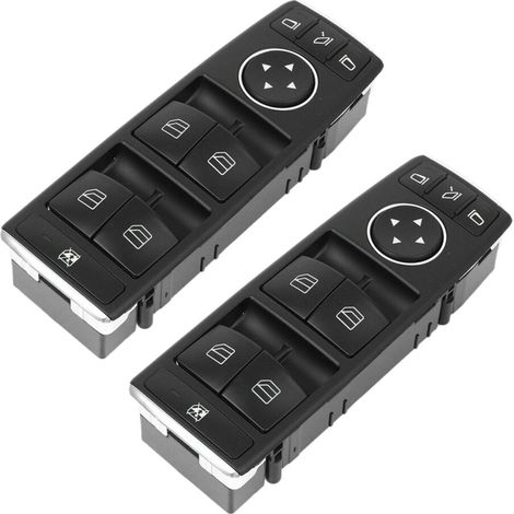 Due interruttori principali per alzacristalli elettrici anteriori A2128208310 per W212 e W204