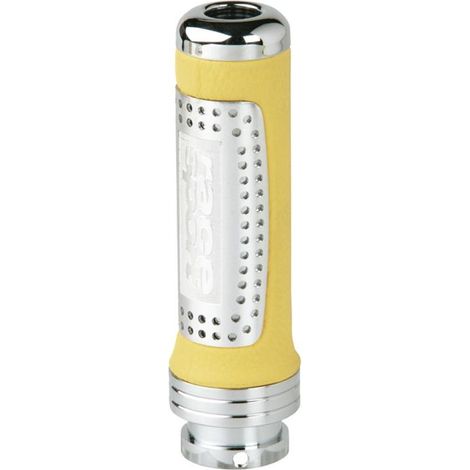 Poignee de frein main - Race - Cuir Jaune