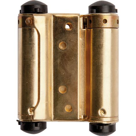 Charnière double action ucem métal émaillé 125x62 mm