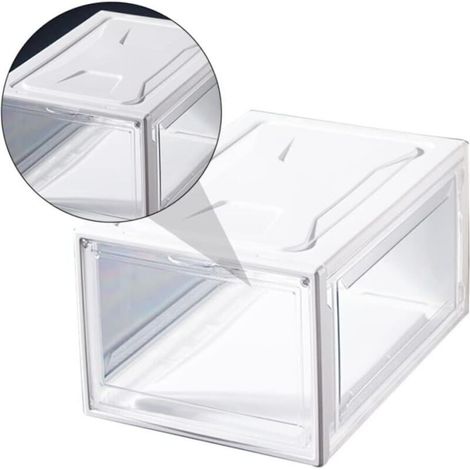 Organiseur De Baskets Transparent Capacité De Rangement Sans Odeur Pour La Maison (1/4)