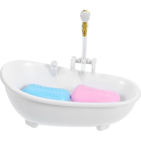 1 Set Miniatur Elektrobadewanne Puppen Fantasievolles