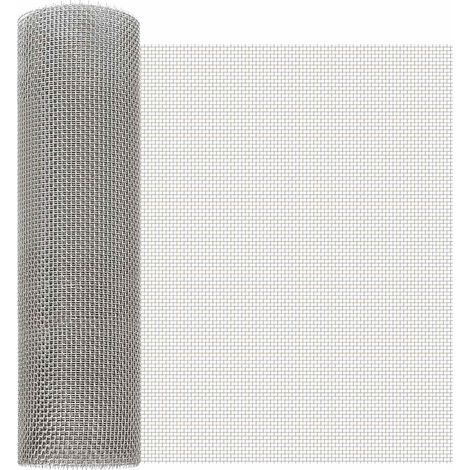 Teenpull – Mesh Bildschirm 40 x 200 cm 6 Mesh Edelstahl 201 Silber (1/5)