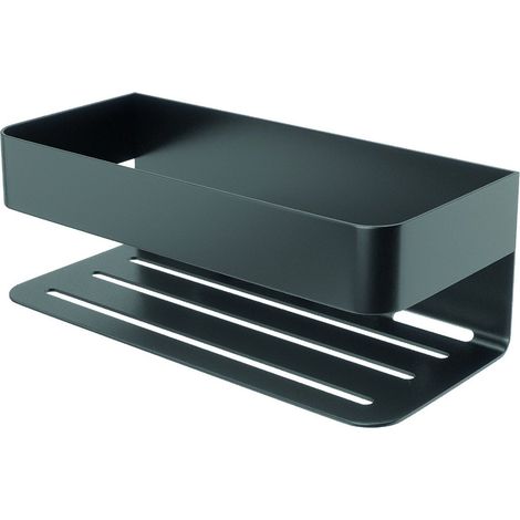 MEDIMEX ADY007/BGM MAYURA Jabonera Frontal Inox Black Gun Metal - ref: ADY007/BGM