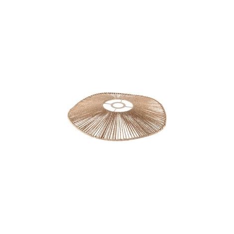 Abat-Jour en Corde tissée Abat-Jour Rustique pour Lampe de Plafond Boho Abat-Jour Suspendu pour Salon, Jaune,40cm