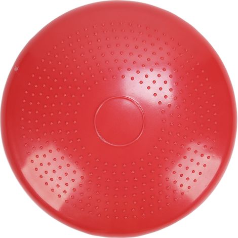Coussinet Disque d'Équilibre Pro Tapis Yoga Balle de Massage Pad Fitness Entraînement Exercice Rouge (1/5)