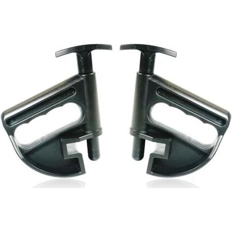 Changeur De Pneus,2 Pièces Pince De Jante Universelle,Voiture pour Démonter Pneus Pince pour Talon,Pince de Changeur Pneu,Centre de Serrage Jante,pour La Réparation Pneus de Voiture,Insta (1/5)