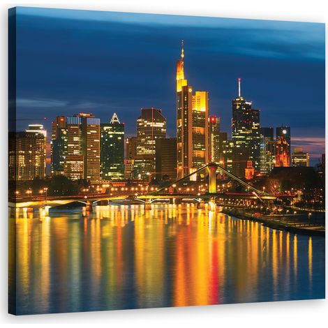 Tableau décoratif Skyline de la ville de New York 50x50 (1/5)