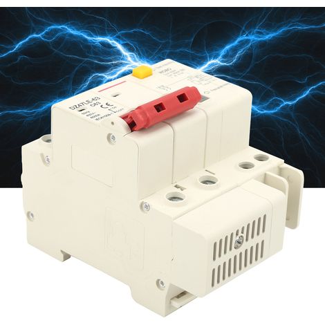 Miniatur-Zweipol-Leistungsschalter DZ47LE-63, Miniatur-Fehlerstromschutzschalter, Fehlerstromschutzschalter für den Hausgebrauch, Schalter zum Schutz vor elektrischem Schlag und Kurzschlüssen (1/5)