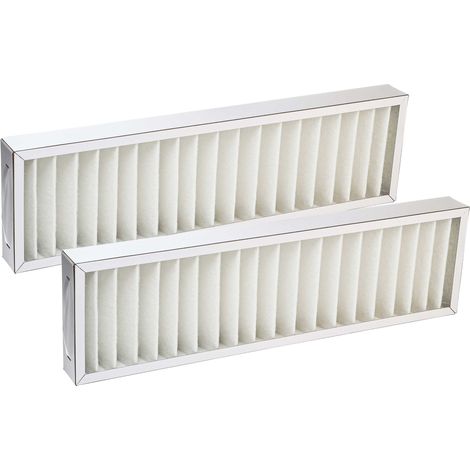 vhbw 2x Air Filter G4 replacement for Pluggit APFG4-460 for Vent, Condensation Damp Control Ventilator (2x coarse dust filter)